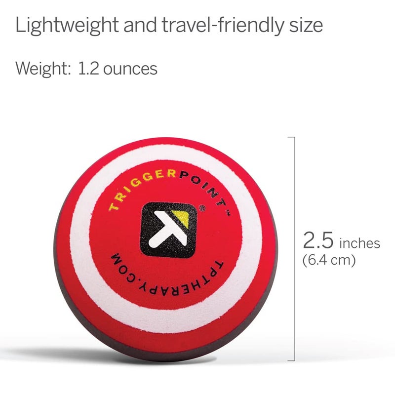 TRIGGERPOINT Trigger Point Performance TriggerPoint Foam Massage Ball for Deep-Tissue Massage, MBX Extra Firm (2.6-inch) - Image 3